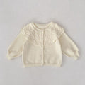 Baby Knitted Large Lapel Knitted Coat